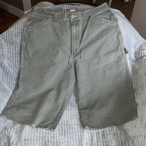 Old Navy cutoff cargo shorts